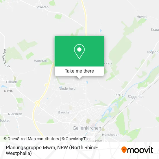 Карта Planungsgruppe Mwm