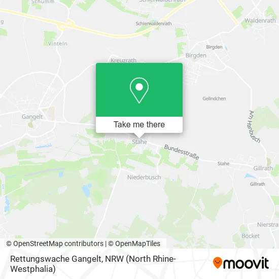 Карта Rettungswache Gangelt