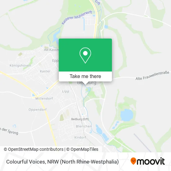 Карта Colourful Voices