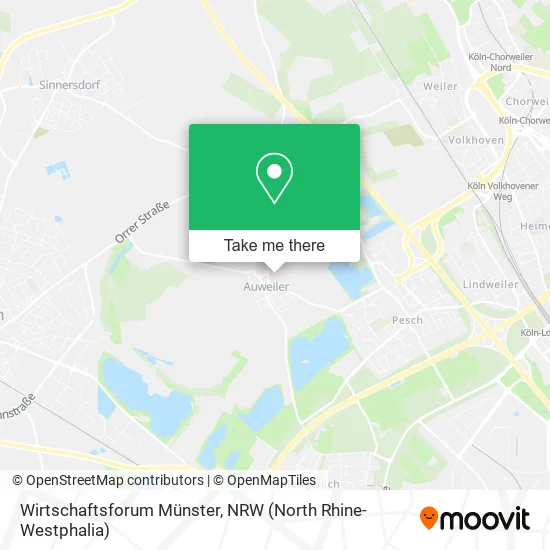 Карта Wirtschaftsforum Münster