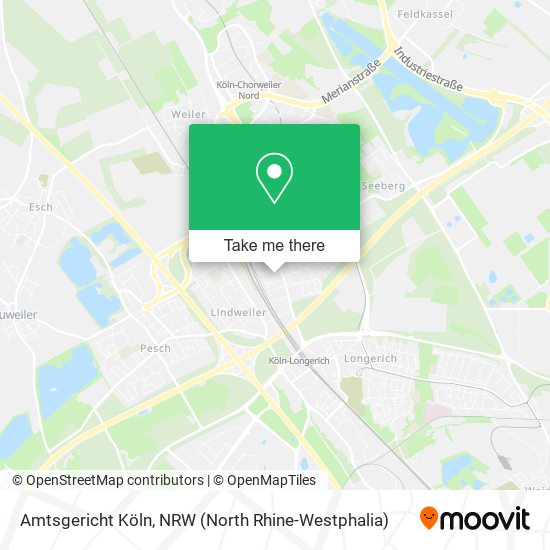 Карта Amtsgericht Köln