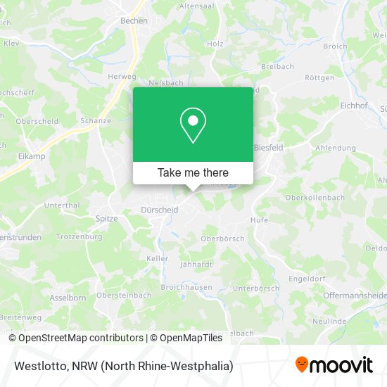 Westlotto map