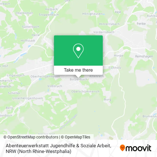 Карта Abenteuerwerkstatt Jugendhilfe & Soziale Arbeit