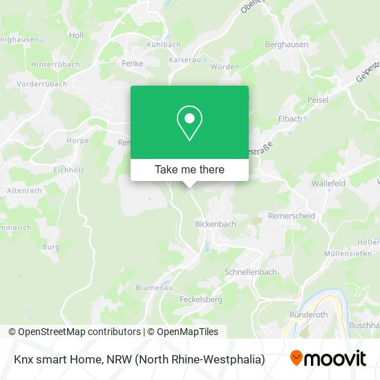 Knx smart Home map