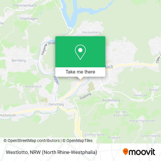 Westlotto map