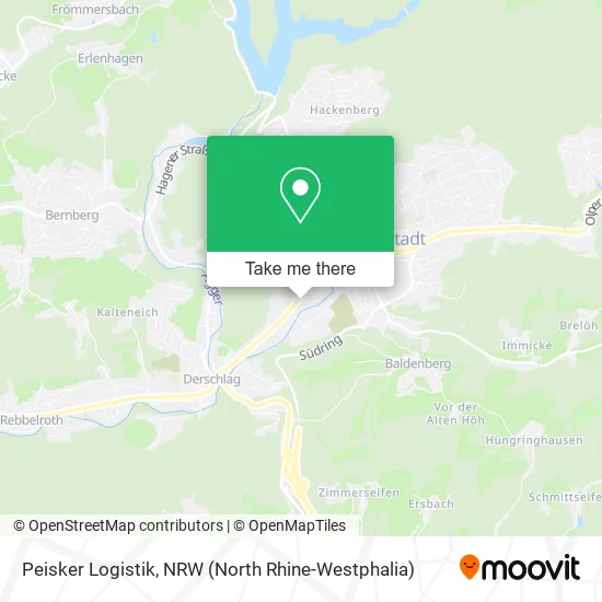 Карта Peisker Logistik