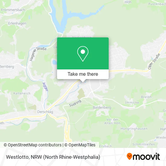 Westlotto map
