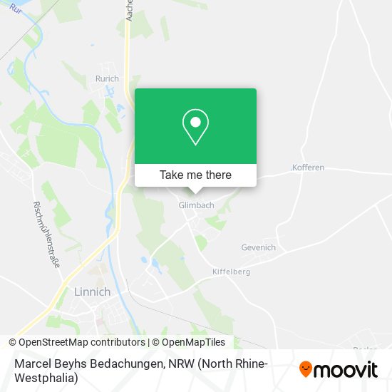 Marcel Beyhs Bedachungen map