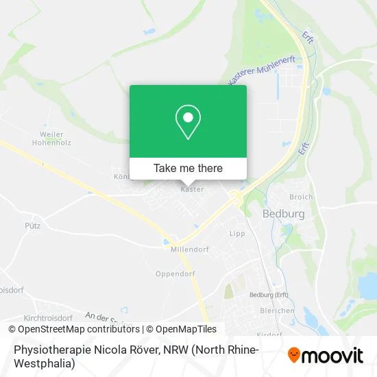 Карта Physiotherapie Nicola Röver