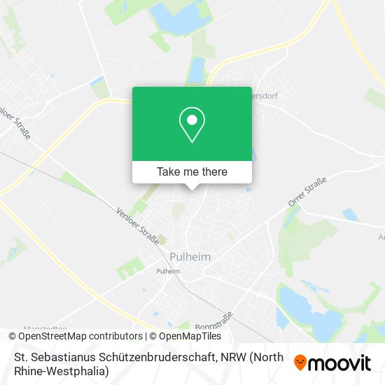 St. Sebastianus Schützenbruderschaft map