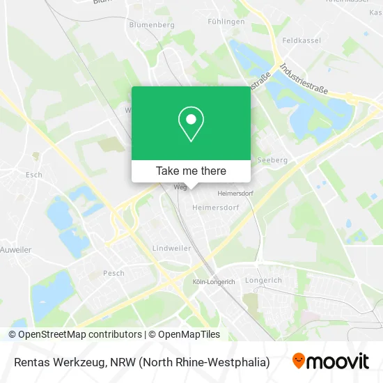 Карта Rentas Werkzeug