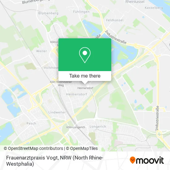 Карта Frauenarztpraxis Vogt