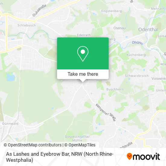 Карта As Lashes and Eyebrow Bar