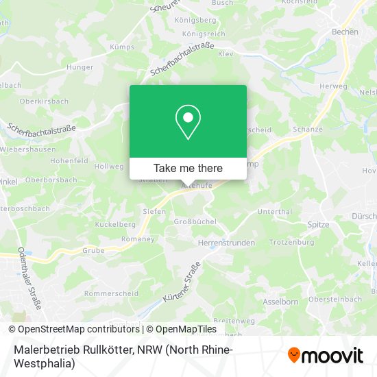Malerbetrieb Rullkötter map