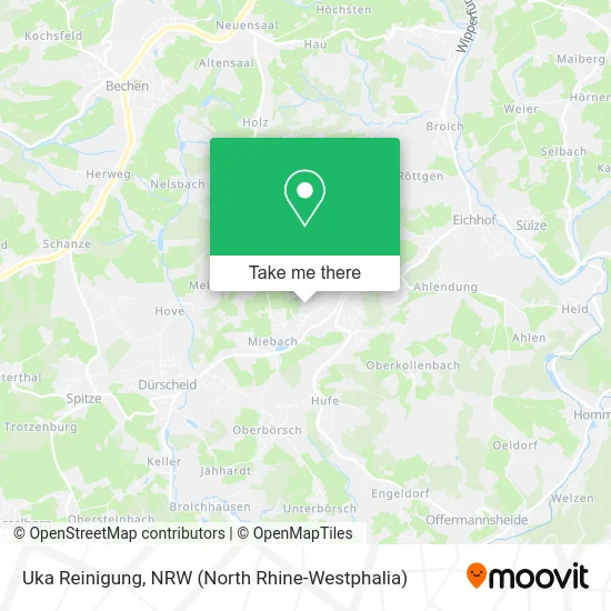 Карта Uka Reinigung