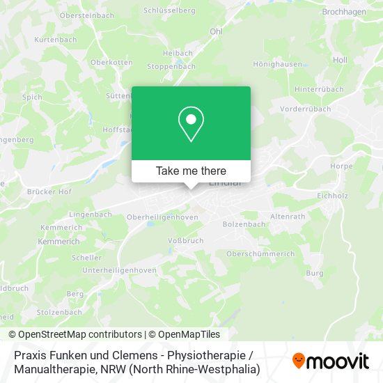 Praxis Funken und Clemens - Physiotherapie / Manualtherapie map