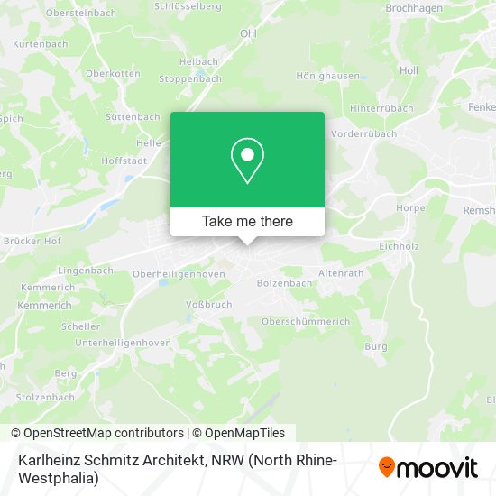 Karlheinz Schmitz Architekt map