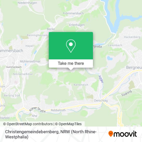 Christengemeindebernberg map