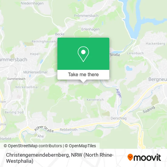 Карта Christengemeindebernberg