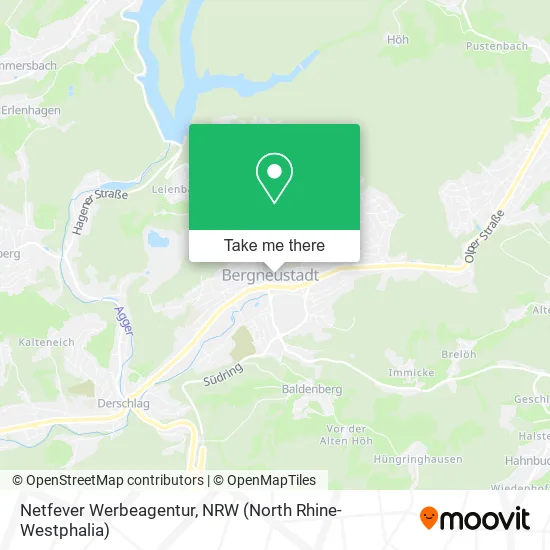 Карта Netfever Werbeagentur