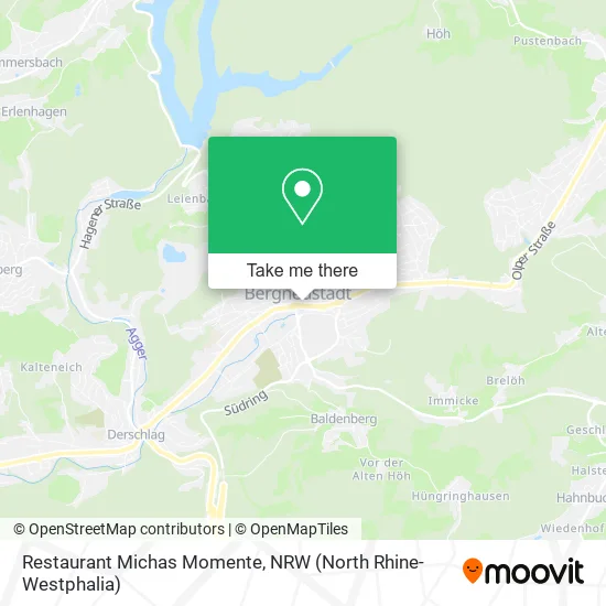 Карта Restaurant Michas Momente