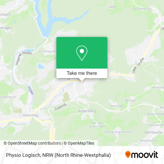 Карта Physio Logisch