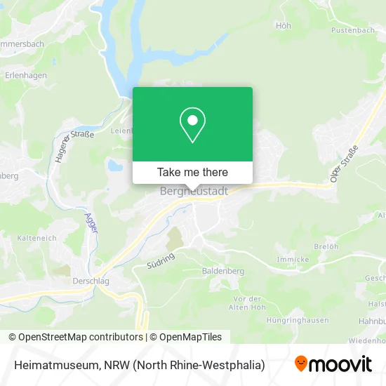 Heimatmuseum map