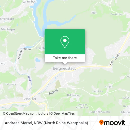 Карта Andreas Martel