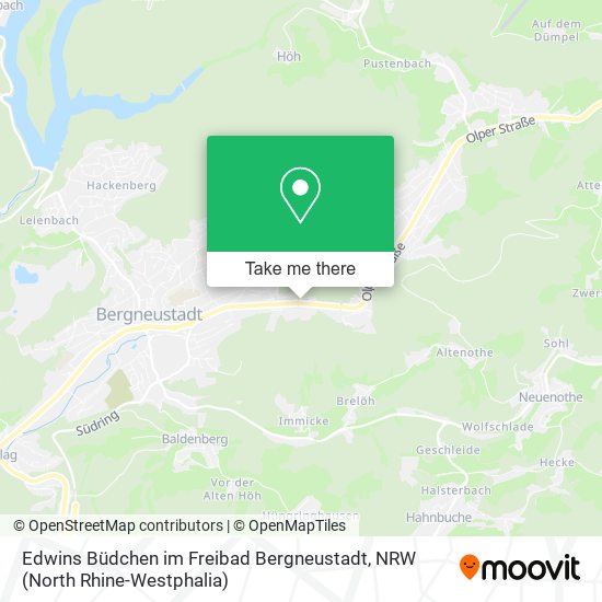 Edwins Büdchen im Freibad Bergneustadt map