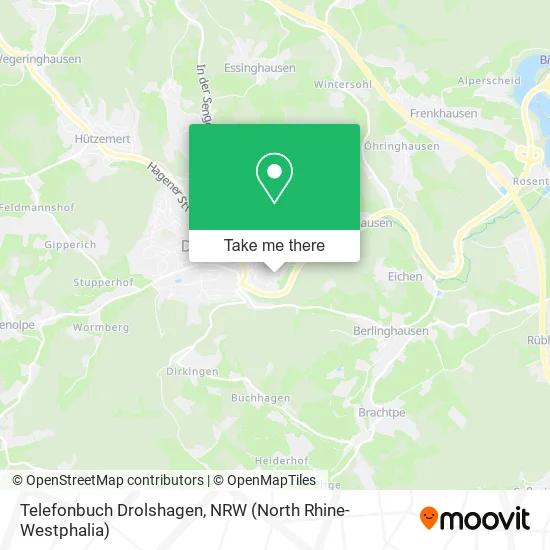 Карта Telefonbuch Drolshagen
