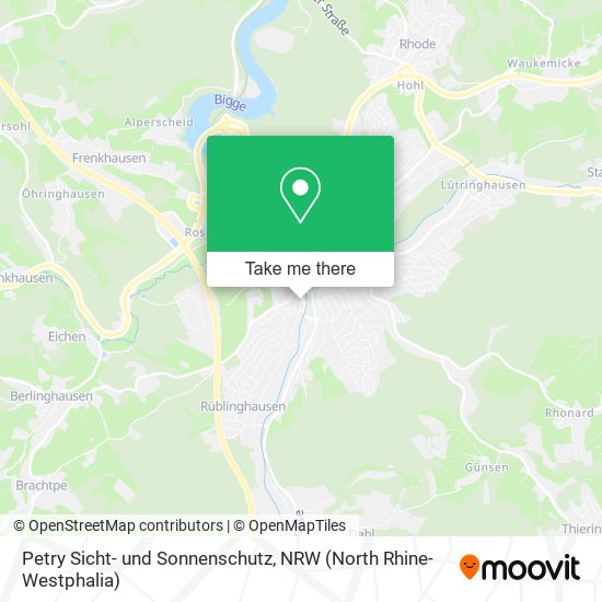 Petry Sicht- und Sonnenschutz map