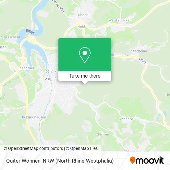 Карта Quiter Wohnen