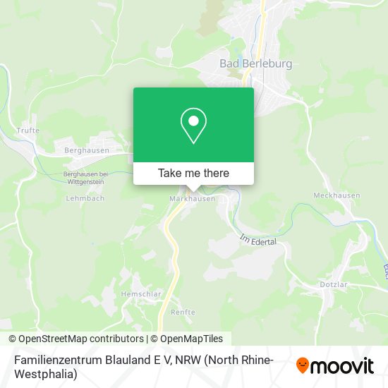 Familienzentrum Blauland E V map