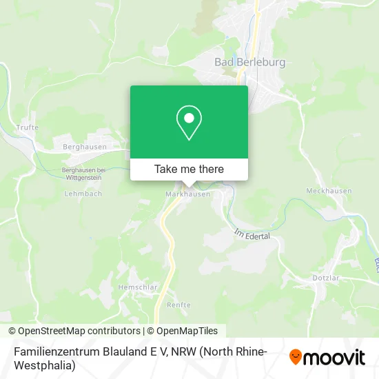 Карта Familienzentrum Blauland E V