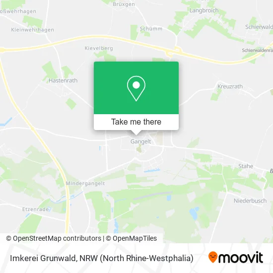 Карта Imkerei Grunwald