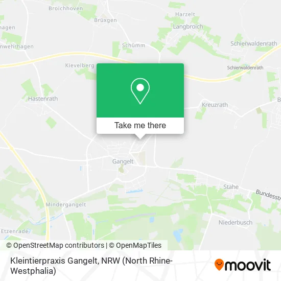Карта Kleintierpraxis Gangelt