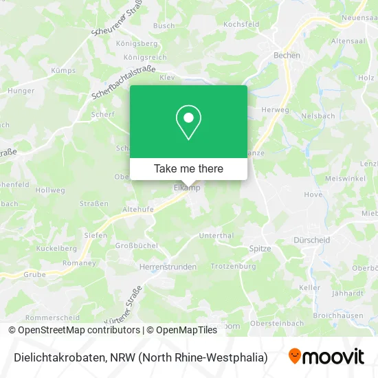 Карта Dielichtakrobaten