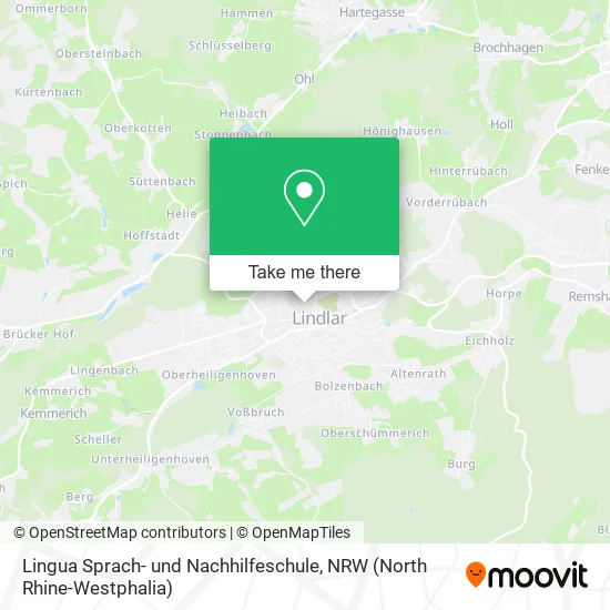 Карта Lingua Sprach- und Nachhilfeschule
