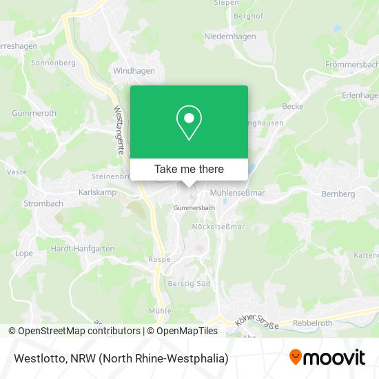 Westlotto map