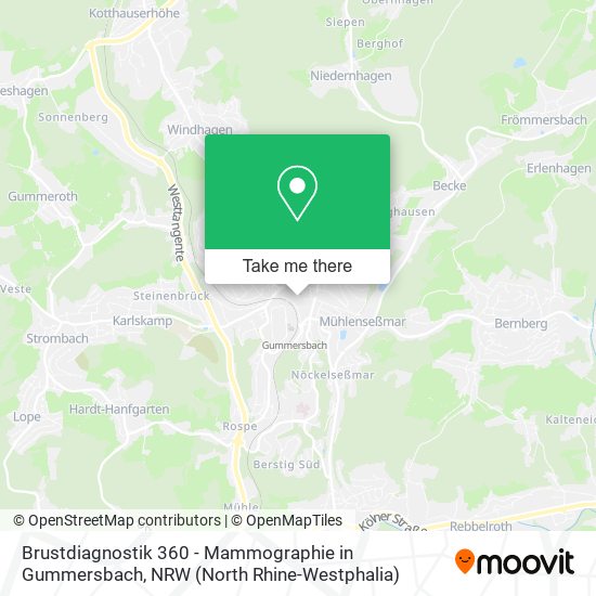 Brustdiagnostik 360 - Mammographie in Gummersbach map