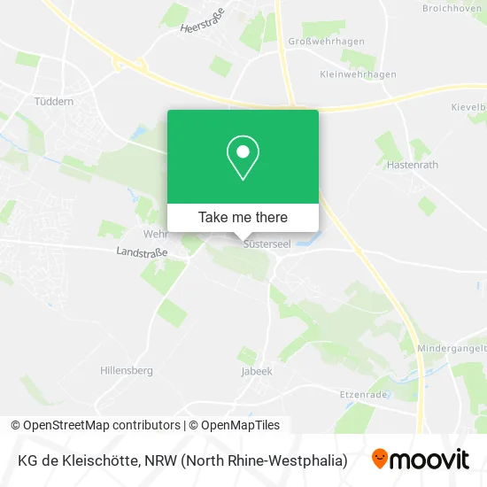 Карта KG de Kleischötte