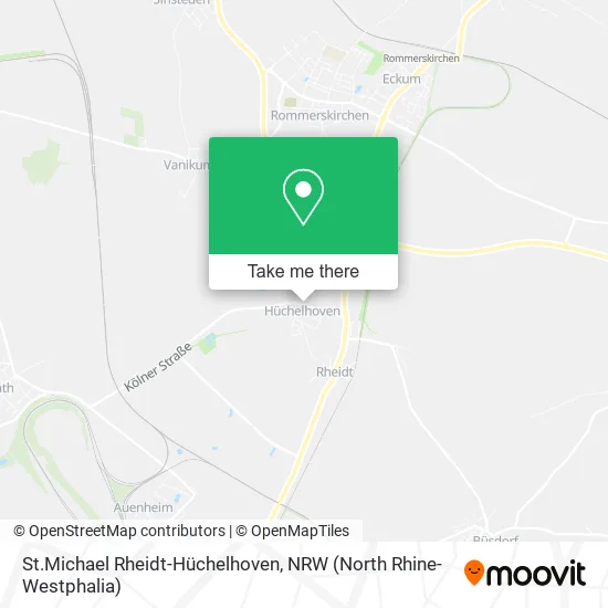 Карта St.Michael Rheidt-Hüchelhoven