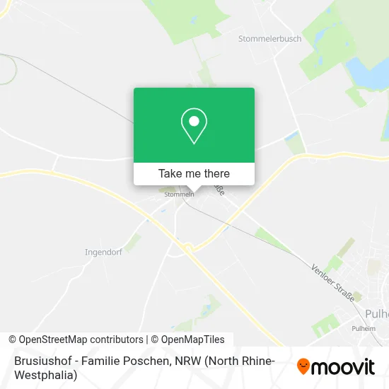 Brusiushof - Familie Poschen map