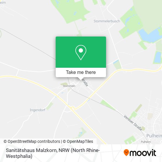 Sanitätshaus Malzkorn map