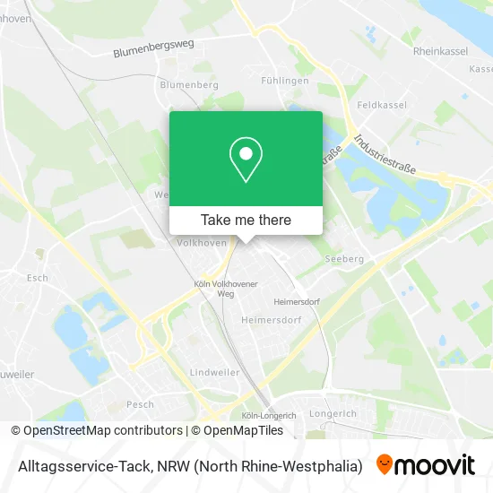 Карта Alltagsservice-Tack