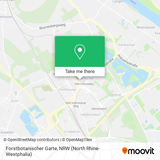 Forstbotanischer Garte map