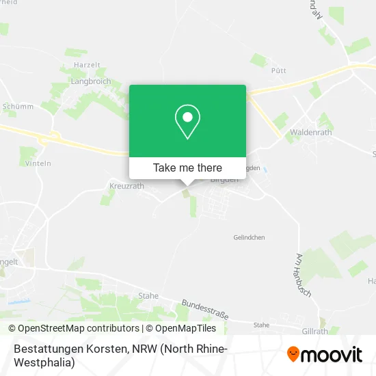 Карта Bestattungen Korsten