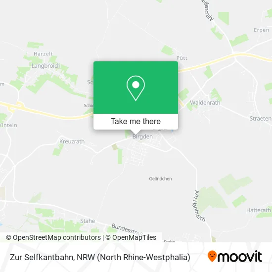 Карта Zur Selfkantbahn
