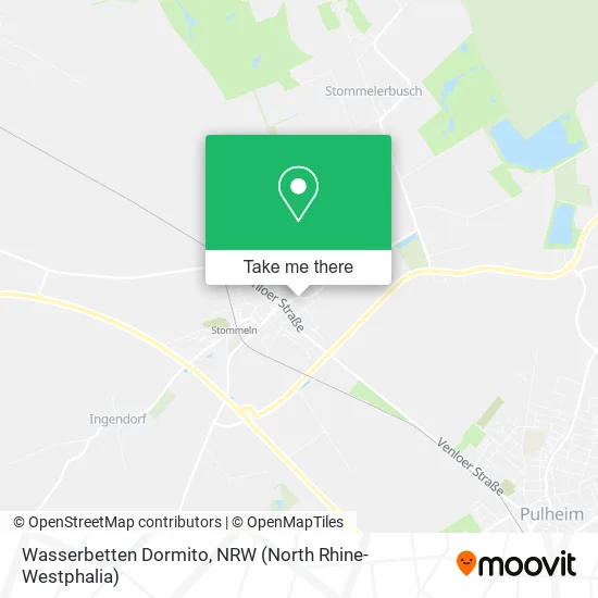 Wasserbetten Dormito map