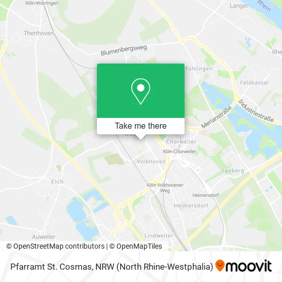 Карта Pfarramt St. Cosmas